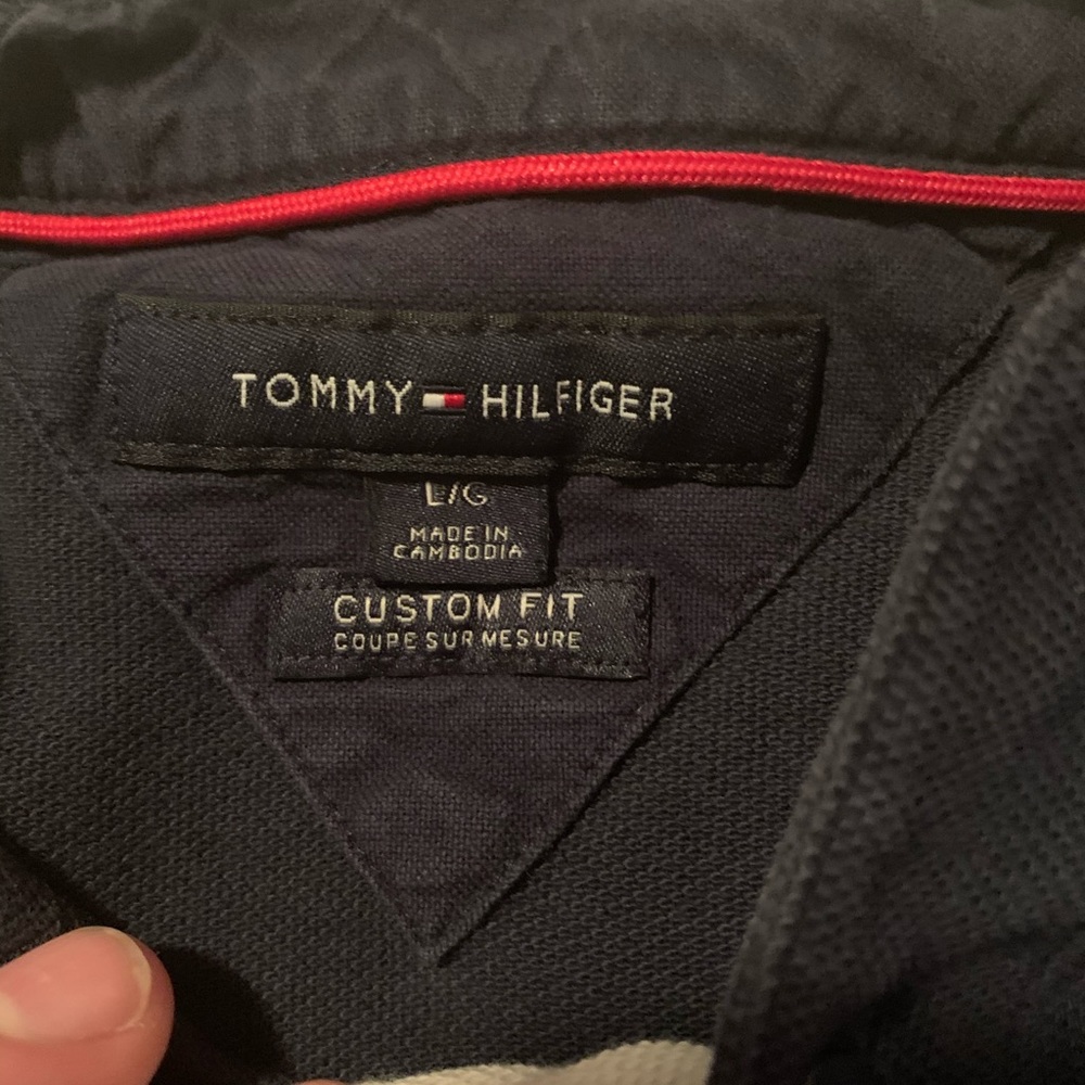 Tommy Hilfiger H print polo